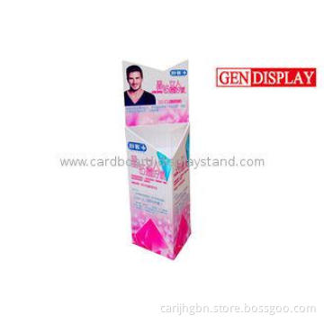 Customized Sturdy Cardboard Display Stand With Full Printin